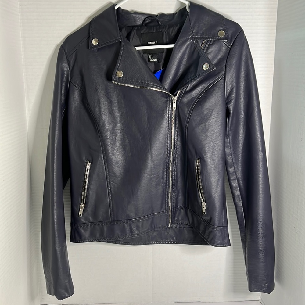 Forever 21 Jacket 100% Polyurethane and 100% Polyester